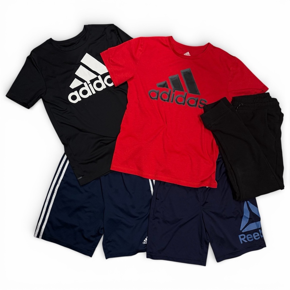 Adidas and Reebok Athletic Lot -‎ Large 14/16